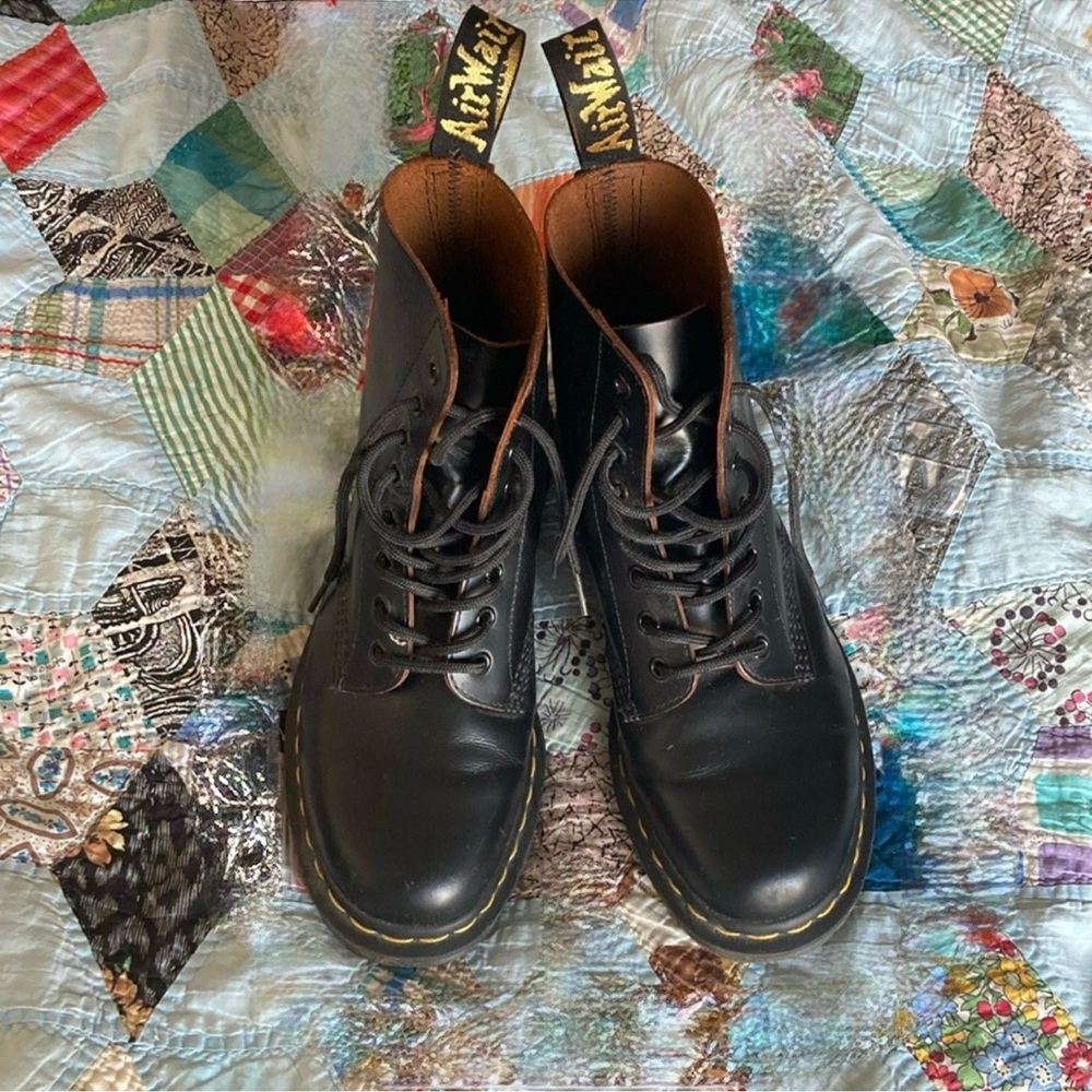 Dr. Martens Black Classic Leather Boots